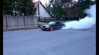 BMW E36 320i burn