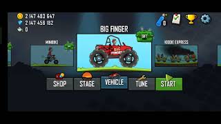 Hill Climb racing game Unlimited Gold All Car's#youtube