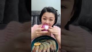 ASMR Eating ,Eating Shrimp and Snail