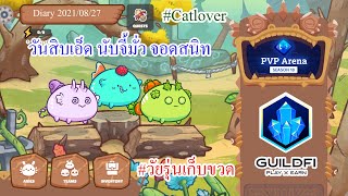 Axie Infinity Diary 2021/08/27 - วันสิบเอ็ด นับจี้มั่ว จอดสนิท