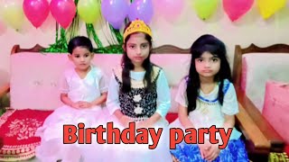 Birthday celebration birthday party ||Aaj ham log Gaye birthday party me with family