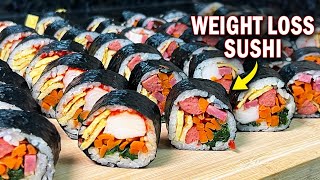 This Rice Roll is GREAT For Weight Loss (Kimbap)