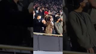 Maknae line in a mood & Hobi just filming them @harry styles concert in LA #bts #harrystyles