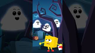 Five little Ghost Went Out One Day #shorts #thefivelittleshow #cartoonvideos #kidssong #halloween