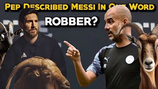 Pep Reaction When Asked To Describe Lionel Messi In One Word 🇦🇷🐐