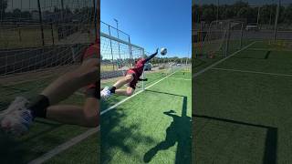 Insane goalkeeper training 🧤😱  @T1TAN #shorts