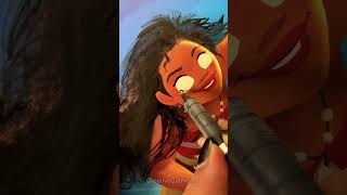 Moana was betrayed 🤫 twisted Disney #shorts #art #creative #disney