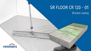 Blinded coating - Remmers SR FLOOR CR 120 - 01