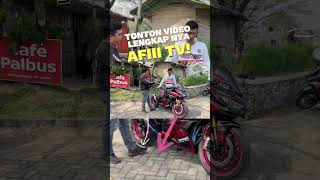 ZX25R MODIF RATUSAN JUTA! YUK TONTON VIDEO LENGKAPNYA! #zx25r#zx25#hedon#shorts#short#viral#ngakak