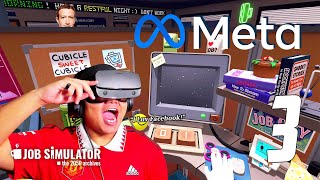 (VR!) OOHAMI 1ST TIME KERJA DEKAT OFFICE META!💫 - Job Simulator | Malaysia #3