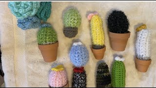 CROCHET TALL CACTUS