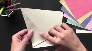 Origami in Marathi - Make a Japanese Envelope