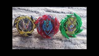 Beyblade Burst Battle: Wonder Valtryek V4 Vs. Cho-Z Valtryek Vs. Origin Valtryek V6