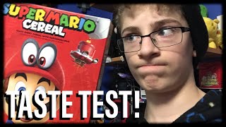 Super Mario Cereal Taste Test!