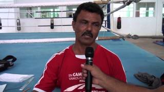 entrevista con el responsable del boxeo en el indecam