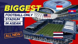 Tanpa Lintasan Lari, Inilah Stadion Khusus Sepakbola Terbesar di ASEAN!