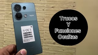 Xiaomi Redmi note 13 pro  [ trucos y funciones ocultas ]