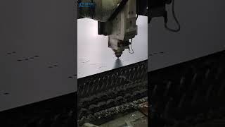 Condenser manufacturer laser drilling work area