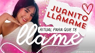 RITUAL DE ATRACCIÓN: Recupera la llamada de quien dijo no querer nada contigo.