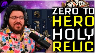 Holy Relic Necromancer Zero To Hero Day 1 With Balor | PoE 3.25 Settler's of Kalguur