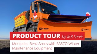 Product Tour by MB Servis - Mercedes-Benz Arocs with RASCO Winter Maintenance Equipment