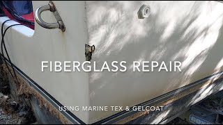 Fiberglass & Gelcoat Boat Repair