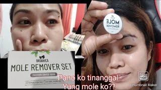 ORGANICA MOLE REMOVER JOURNEY | organica application cream | Part 1