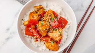 EASY SWEET CHILI CHICKEN