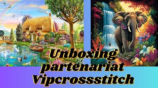 Unboxing partenariat VipCrossstitch #vipcrossstitch #crossstitch #collab #pointdecroix #arttherapy