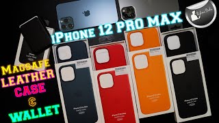 Unboxed the Apple Magsafe Leather cases and Wallet for Iphone 12 Pro Max