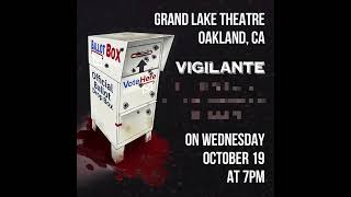 See Palast's New Film, Vigilante, in Oakland — One-Night Only!