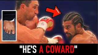 EPIC STORY 😂 David Haye vs Wladimir klitschko #funny