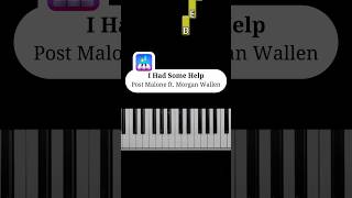 I Had Some Help - Post Malone ft. Morgan Wallen - Easy Piano Tutorial 🎶