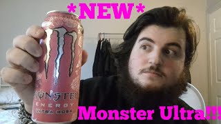 *NEW* Monster Ultra Rosa Energy Drink - Drink Review