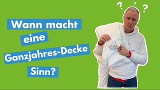 Bettdecke: Wann macht eine Ganzjahresdecke Sinn?