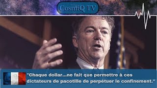 (VOSTFR) Dette et Destruction de l'Économie. Rand Paul, USA, 22/12/2020