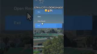 that's a huge city😵‍💫 GTA 6 Grand Theft Auto 6 leaks