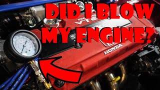 Testing The High Compression B16 Eg Civic Engine