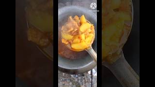 Masala Vadi Aur Aalu Ki Sabzi Kaise Banaye #Recipe #shorts video