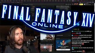 Asmongold reveals when he will resume playing FFXIV