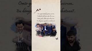 Uzeyir Mehdizadeden Canli İfa - "Bu dunyanin neyinden narahatsan" #üzeyirmehdizade #uzeyirfan_