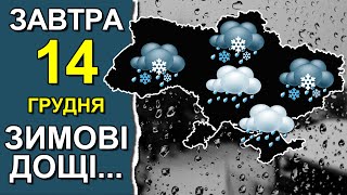 ПОГОДА НА ЗАВТРА: 14 ДЕКАБРЯ 2023 | Точная погода на день в Украине