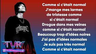 Rouge Nuit - Comme si c'était normal (Paroles/Lyrics)