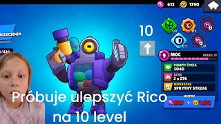 próbuję ulepszyć Rico na level 10