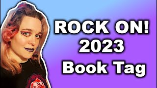 ROCK ON! Metal songs Book Tag 2023 (feat. my bf's talking hamster)