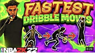 Best dribble moves for nba 2k22 season 5 park/stage #nba #shorts