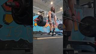 535lb/243kg Deadlift ×5