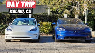 Tesla Road Trip to Malibu, CA