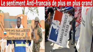 Urgent: Nouvelle manifestation contre la présence française au Niger