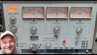 Wandel u. Goltermann LDE-2 delay and attenuation analyzer 200Hz 600kHz 1968